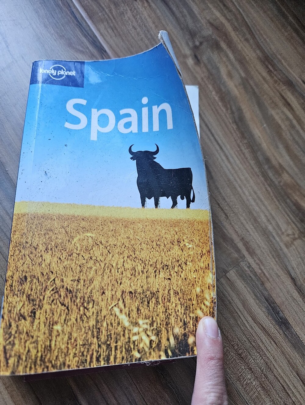 Lonely Planet Spain Travel Guide - Blue & Yellow Cover